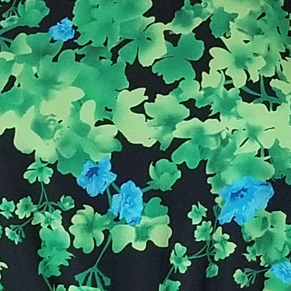 ECI New York Dress Floral Green Size 2X - Picture 12 of 13